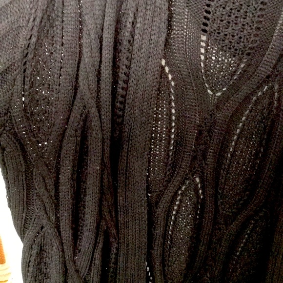 SIMPLY COUTURE NEW SWEATER SOFT, CHUNKY & BLACK SIZE 2X IN EXCELLENT CONDITION! - Picture 2 of 8